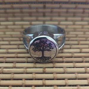 Tree of Life Ashes Ring